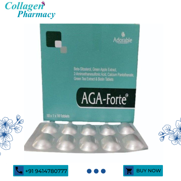 AGA Forte Strip Of 10 Tablets