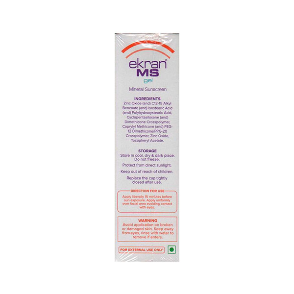 EKRAN MS SPF 50 SUNSCREEN Gel - Image 2