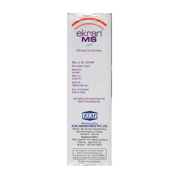 EKRAN MS SPF 50 SUNSCREEN Gel - Image 3